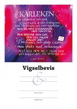 Vigselbevis - 1 Kor 13